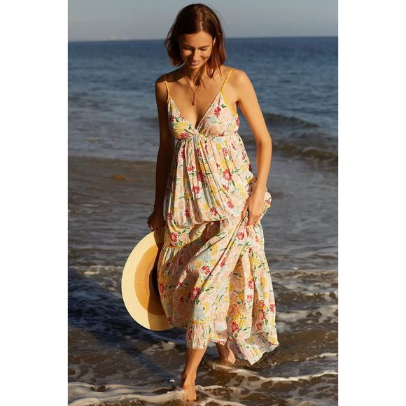 Anthropologie Dresses & Skirts - New Anthropologie x Ro's Garden Florida Maxi Dress sz M